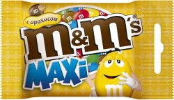 Драже, M&M's (Эм-энд-Эмс) 70 г с арахисом ТыЯ