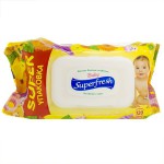 Салфетки влажные, Superfresh (Суперфреш) 120 шт для детей и мам календула